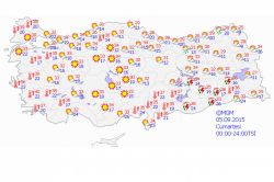Türkiye genelinde hava durumu