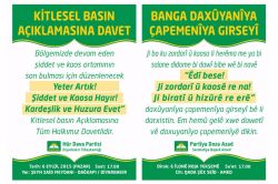 HÜDA PAR’dan kitlesel basın açıklamasına davet