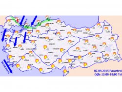 Türkiye yeni bir yağışlı havanın etkisine girdi