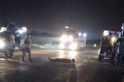 "Vurulan motosikletli polisle çatışmaya girdi"