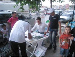 Yeşilay Sigara İmza Kampanyasını Kenar Mahallelere Taşıdı