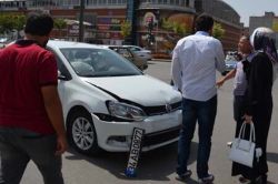 Batman’da maddi hasarlı trafik kazası