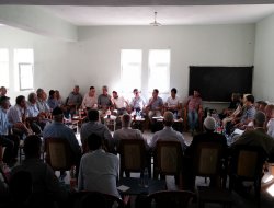 Bingöl’de çiftçilere bilgilendirme toplantısı