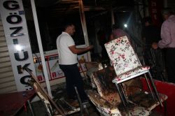 Tüpten sızan gaz yangına sebep oldu