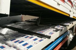 Bingöl’de 13 bin 500 paket kaçak sigara ele geçirildi