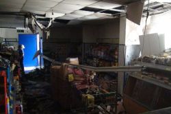 Kızıltepe’de market yakıldı