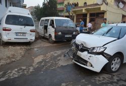 Batman’da maddi hasarlı trafik kazası