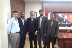 HÜDA PAR heyeti Muş’un yeni valisini ziyaret etti