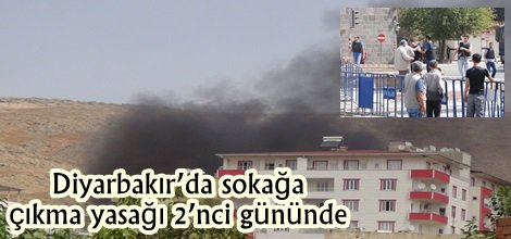 Diyarbakır’da sokağa çıkma yasağı 2’nci gününde