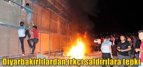 Diyarbakırlılardan ırkçı saldırılara tepki