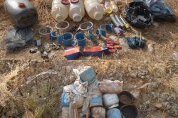 PKK sığınağında çok sayıda mühimmat ele geçirildi