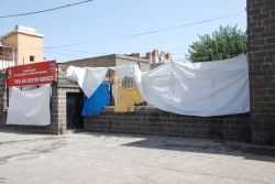 Sokağa çıkma yasağının ardından Sur ilçesi