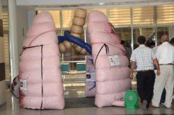 Kanser farkındalığı için “Koca Ciğer”