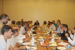 Mardin Valisi Koçak basınla bir araya geldi