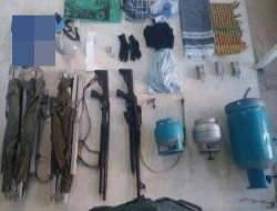 PKK'ye ait malzeme bulundu