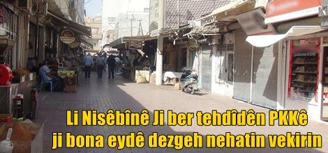 Ji ber tehdîdên PKKê ji bona eydê dezgeh nehatin vekirin