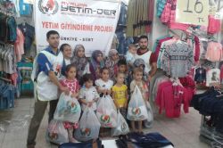Avrupa Yetim-Der’den Siirt’te yetimlere bayram yardımı