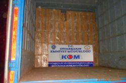 Bir milyon TL değerinde kaçak sigara ele geçirildi