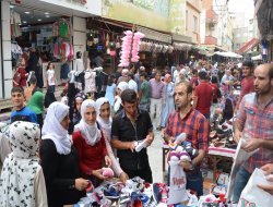 Batman’da çarşı-pazarda bayram bereketi