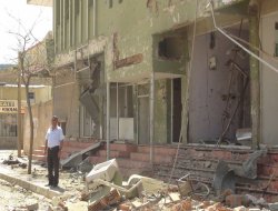 Bomba yüklü aracın tahribatı gün ağırınca ortaya çıktı