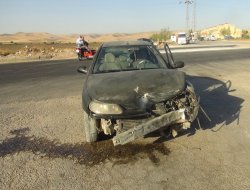 Nusaybin´de trafik kazası: 2 yaralı
