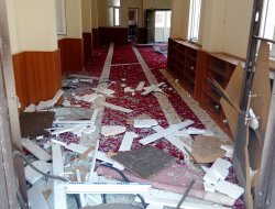 TOKİ Camisi’nde hasar büyük