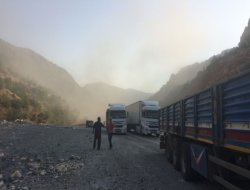 Bitlis Baykan yolunda tespit edilen bomba imha edildi