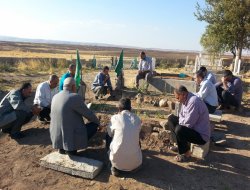 Kozluca (Xanıke) köyü Şehitleri ziyaret edildi