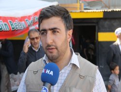 Van Rahmet Eli Gıda Bankasından toplu kurban kesimi video