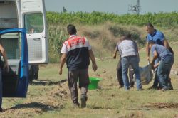 Tarsus’ta kanal içinde bir erkek cesedi bulundu