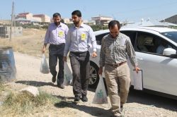 Yasinler Van’da Kurban eti dağıttı