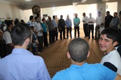 Şırnak Nuh Eğitim Der, üye eve gönülleriyle bayramlaştı