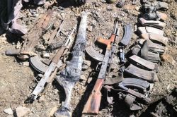 Tendürek’te yapılan operasyonda mühimmat deposu bulundu