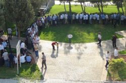 Gaziantepli Peygamber Sevdalıları salâvatlar eşliğinde bayramlaştı