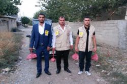 Beşiri’de muhtaç ailelere kurban eti dağıtıldı