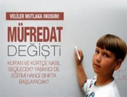 Müfredat Sil Baştan Değişti
