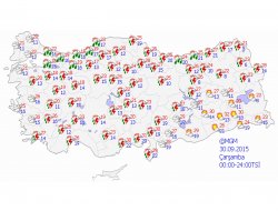 Hava sıcaklıkları 8 derece azalacak