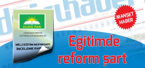 HÜDA PAR'dan çarpıcı rapor: Eğitimde reform şart