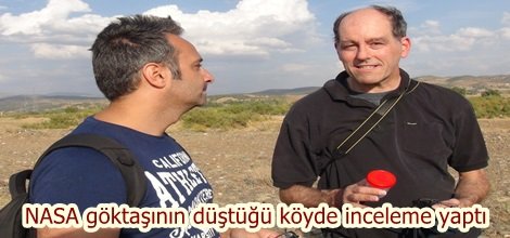 NASA göktaşının düştüğü köyde inceleme yaptı