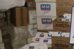 Bingöl'de 438 bin 560 paket kaçak sigara ele geçirildi