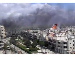 Muhaliflere Havadan Saldırı Düzenlendi