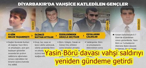 Yasin Börü davası vahşi saldırıyı yeniden gündeme getirdi