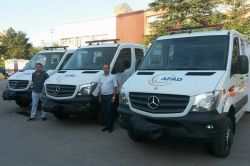 Diyarbakır AFAD’a üç yeni araç