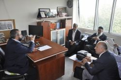 Yasin’in yerine et dağıtan heyetten Doğruhaber’e ziyaret