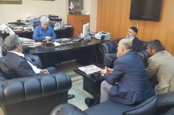 Yasin’in yerine et dağıtan heyetten medya kuruluşlarına ziyaret