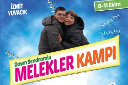 Dow sendromlu çocuklar aileleriyle kampa gidiyor