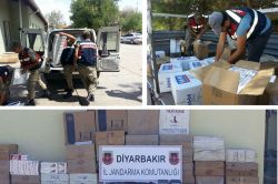 Diyarbakır’da 81 bin paket kaçak sigara ele geçirildi