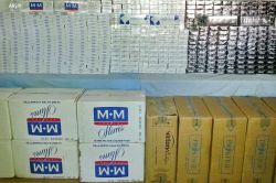 Van’da 329 bin paket kaçak sigara ele geçirildi