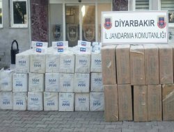 Diyarbakır’da 52 bin paket kaçak sigara ele geçirildi