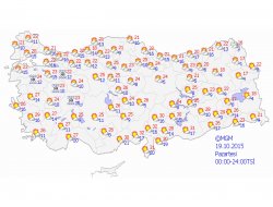 Türkiye genelinde hava durumu